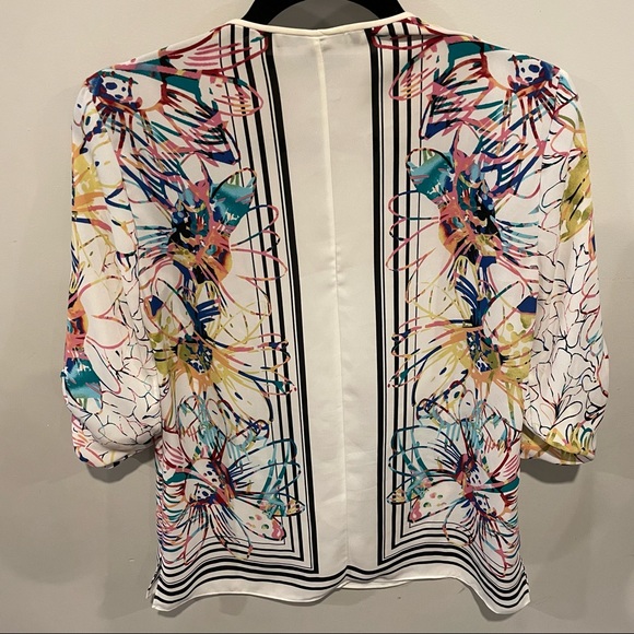 BCBG MaxAzria Haida Silky Tunic Top Size XS - Picture 10 of 16